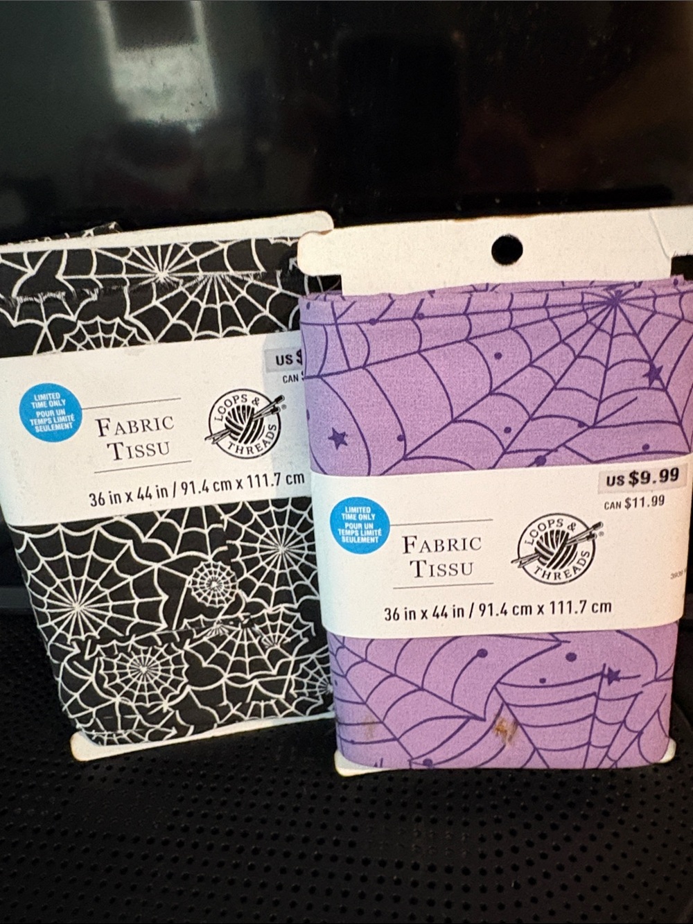 Spider web fabrics